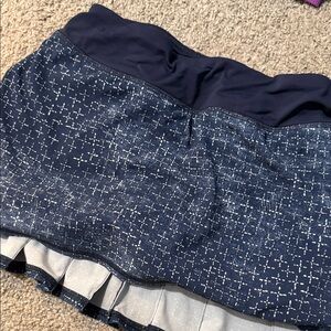 Lululemon Navy Blue Tennis Skirt
